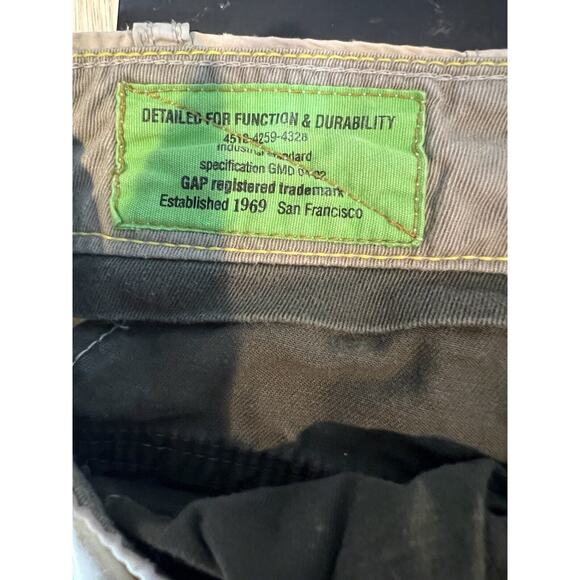 GAP Mens Light Tan Industrial Standard Durable Pants 30 - Picture 5 of 8